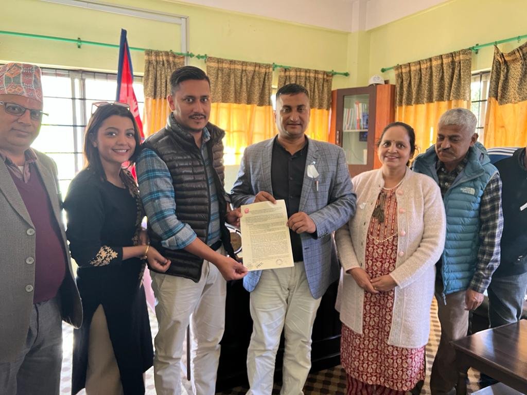 Solid waste management agreement signed with Khairahani Municipality