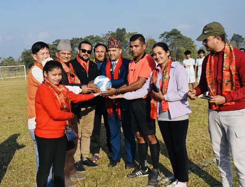 Safa Urja supports the 2nd Ratna Priya Cup 2080 football tournament