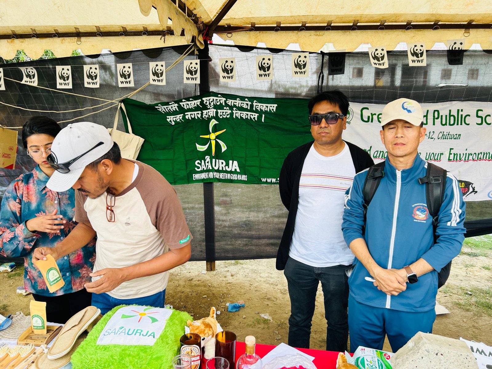 Safa Urja at the Earth Hour event organised by WWF