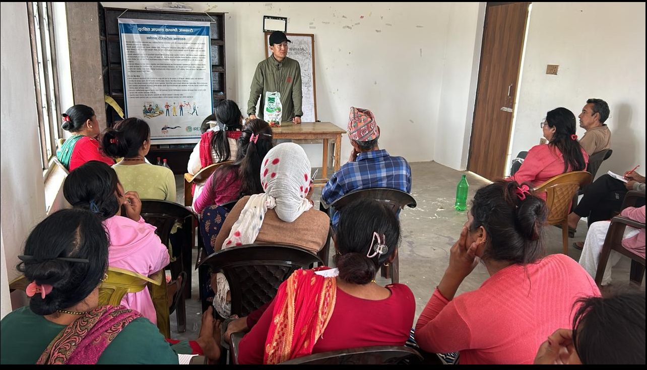 One-day organic fertiliser training for farmers