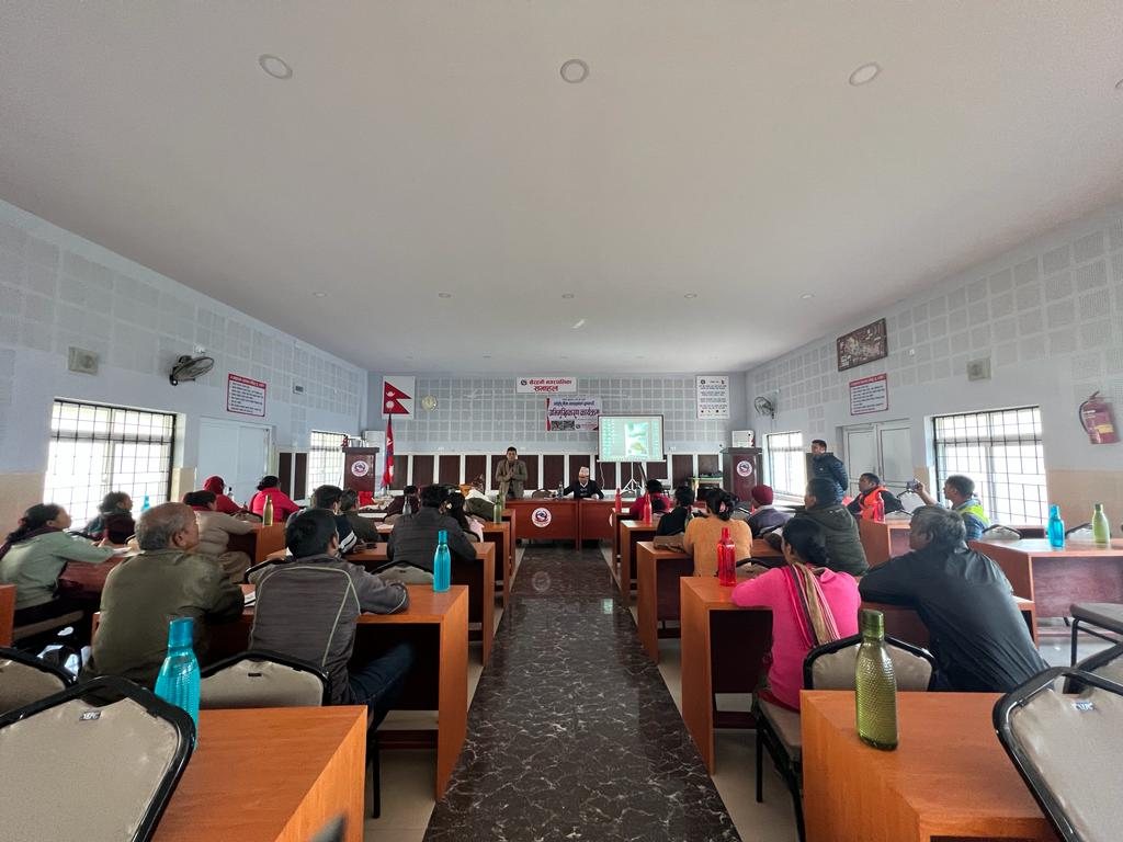 Waste management orientation programme in Khairahani - 2