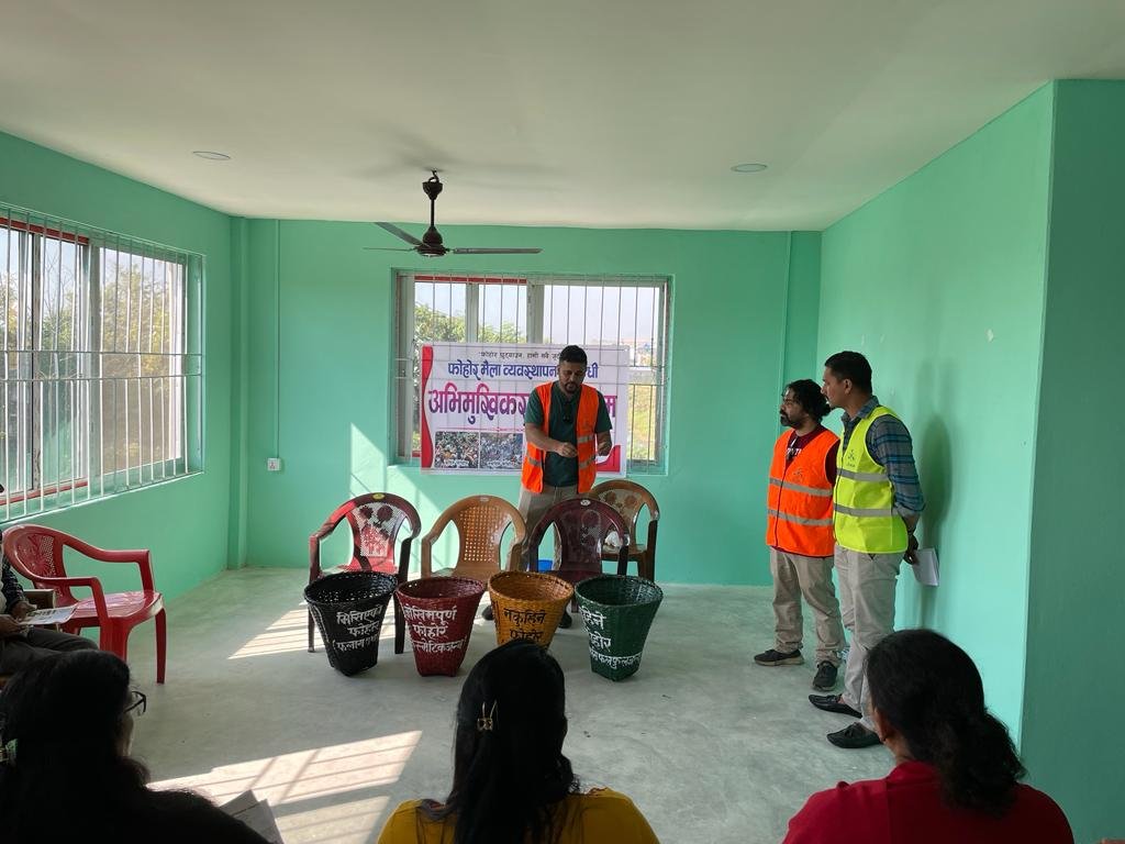 Ward-level waste management awareness programme in Khairahani - 2