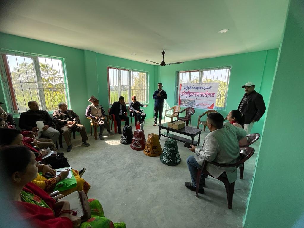 Ward-level waste management awareness programme in Khairahani - 5