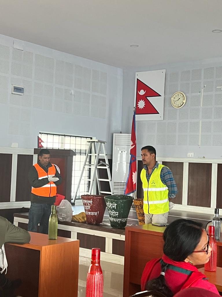 Waste management orientation programme in Khairahani - 5