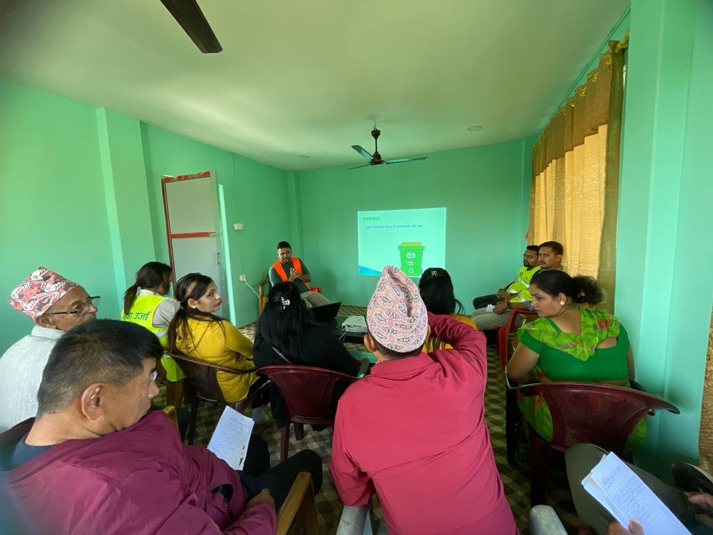 Ward-level waste management awareness programme in Khairahani - 7