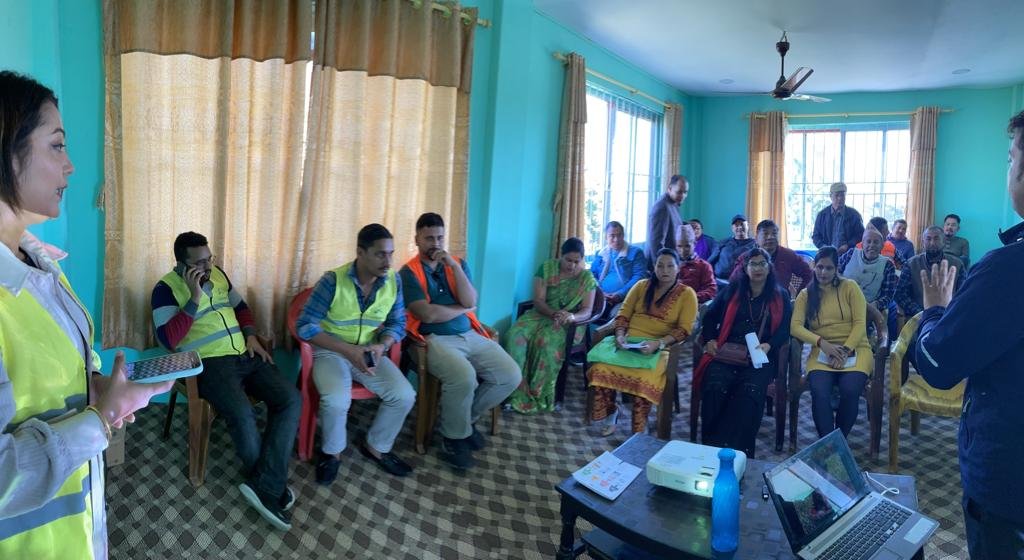 Ward-level waste management awareness programme in Khairahani - 11